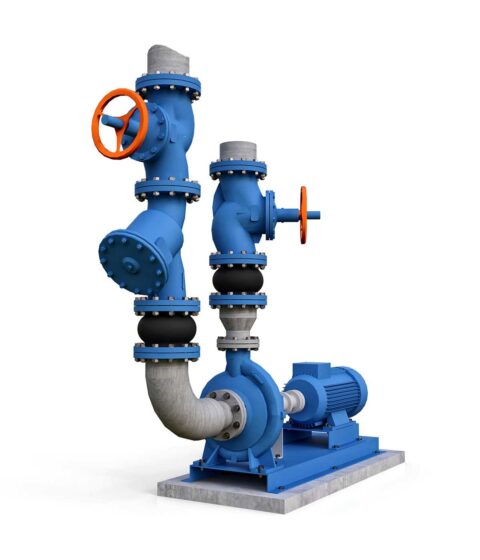 High pressure fluid system